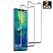 Produktbild Echden Vollständige Abdeckung Panzerglas für Huawei Mate 20 Pro Curved Tempered Glass Screen Protector Ultra-Klar Schutzfolie Schutzglas 9H Gehärteter Film Panzerglas