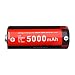 Produktbild Klarus 26650 Akku 5000 mAh 3,7 V Li-Ion Akku für Klarus G20 Taschenlampe/Taschenlampe mit Akku Paket