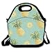 Produktbild Aoliaoyudonggha Pineapple Background Lunch Tote Bag Travel School Picnic Lunch Box Bag Lunch Holder for Men, Women, Kids