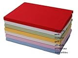 Kinder Jersey Spannbetttuch 60×120 cm – 70×140 cm in 7 tollen Uni Farben 1 Stück - 2