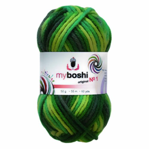 50g myboshi No.1 multicolor C4 Grashüpfer