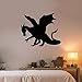 Produktbild Dragon Sticker Wall Sticker Dragon Decal Dragon Art Mythical Creature Bedroom Decal Bedroom Sticker Wall Art Stickers Wall Decal