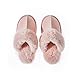 Produktbild Laufender Gepard Frauen Pelz Hausschuhe Winter Warme Baumwolle Schaf Liebhaber Home Indoor Plüsch Fuzzy Hausschuhe Rosa Schwarz Pelz Rutschen Haus Schuhe Männer 37-38