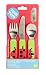 TUMTUM Children's Travel Cutlery (Ladybird)