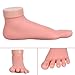 Elite99 Duable Trainer Training Movable False Model Foot Plastic Flectional Nail Art Acrylic Tip DIY Manicure Tool Claybank
