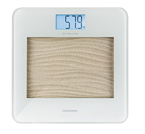Grundig PS 3411 Digitale Körperwaage, 3D Sand-Inlay