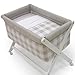 Cambrass Crib X Wood (46 x 78 cm, Bebe Grey/ White)