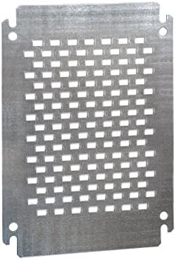 IDE plu6040 Metal Mounting Plate, Slotted, gn-atx-inx