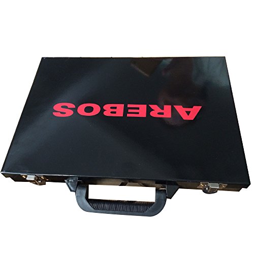 Spiralbohrer Satz 170-tlg. HSS TiN Titan nitriert Metall Bohrer Set beschichtet Stahlbohrer 1-10 mm DIN338 - 2