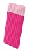 Produktbild iPhone 6 / 6s / 7 Handysocke Strick-Tasche in pink Original smartec24® Rundumschutz dank dicker dicht gestrickter Wolle passt sich dank Strech perfekt dem jeweiligen Smartphone an