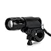 Produktbild Lanlan Q5 LED 240 Lumen zoombaren Taschenlampe Taschenlampe Fahrrad Licht mit 3 Modi, 360 ° Rotation Bike Halterung