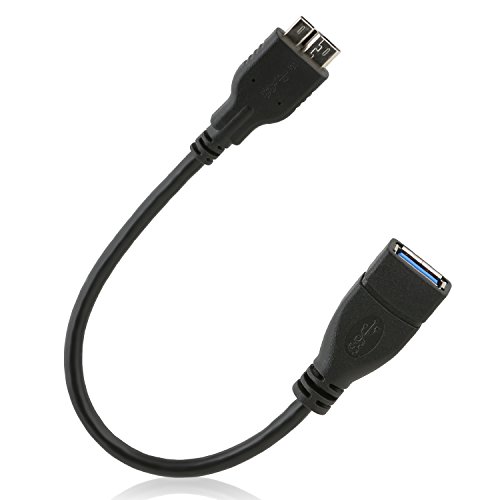 Wicked Chili USB-A Adapter Kabel für microUSB 3.0 OTG Handy & Tablet z.B. Samsung S5, Samsung Note 3, NotePRO 12.2 (Host für Cardreader, Tastatur, Maus) - 3