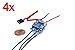 Produktbild 4x BULL TEC Multicopter Brushless Regler 12A 2S - 4S Lipo 1A BEC SimonK N-FET