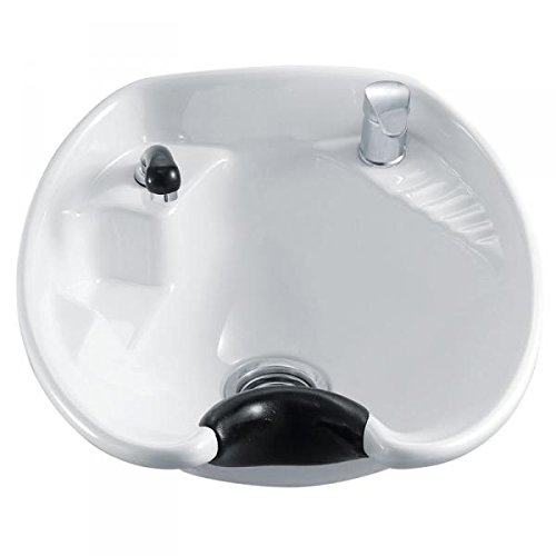 LOTUS DEEP SUPERIOR WHITE PORCELAIN BACKWASH BASIN (FITTINGS NOT INCLUDED) - H29cm x W52.5cm x D61.6cm