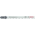 Bosch 2608634567 Jigsaw Blades, Speed for Hard Wood - T144 DF (Pack of 5)