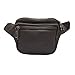 Donex Solid Polyester Unisex waist pouch Brown RS.270.00