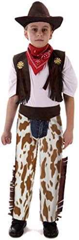 Only Yong Boys' Western Cowboy Costume,XL
