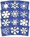 Produktbild ROYLCO Super Schneeflocke Schablonen (12 pro Pack)