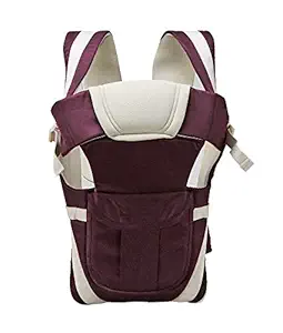 NBC Carrier Hanging Belt & Kids Kangaroo Carrying Bag New Born 4-in-1 Adjustable(Marron)