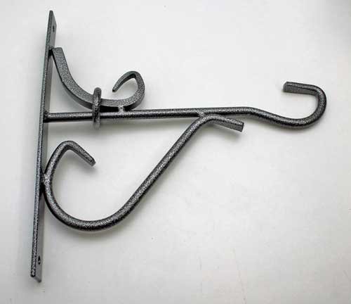 Wandhalter 24 cm, Metall, Wand Pflanzen Ampel Blumen Windspiel Laternen Halter (LHS) - 3