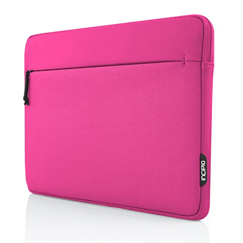Incipio Truman Sleeve für Microsoft Surface Pro 4 / Pro (2017) – von Microsoft zertifizierte Schutzhülle [Type Cover Kompatibel | Außentasche | Stylus Halter | Nylon | Gepolstert | Verschiedene Farben] – Pink (MRSF-095-PNK) - 2