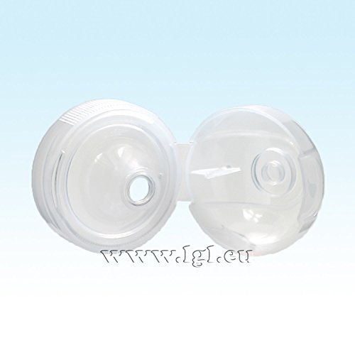 2 x Trinkflasche 1L mit Sportdeckel Wasserflasche aus Tritan (Bisphenol A frei) - 7