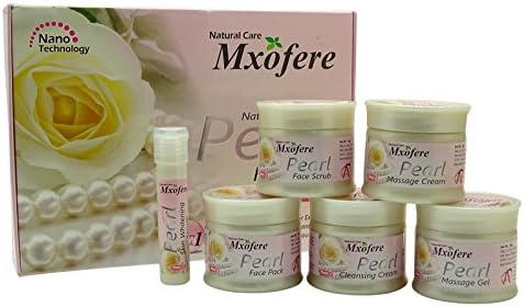 Mxofere Natural Care Skin Whitening Therapy Pearl Facial Kit 280 Grams / 9.8 Oz