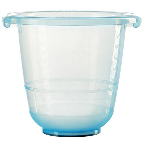 Bañera de cubo para bebés tummy tub®: la original, con certificación TÜV, sin BPA, azul, infant