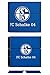 Sony Playstation 4 Skin Aufkleber Folie Schutzfolie DesignSkin glossy - FC Schalke 04 Logo Blau