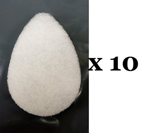 10 x Tear Drop Facial Scrub Sponge**DEAL**