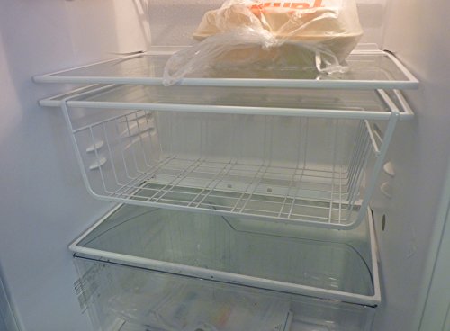 2er Set Hängekorb aus Metall Aufbewahrungs-Korb für Küchenschränke Kleiderschränke Regale Unterbauschrank Unterbau-Regal - 3