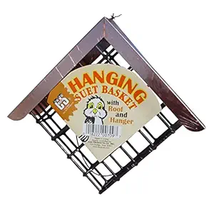 C&S Hanging Suet Basket w/ roof