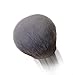 Nanshy Round Buffer Kabuki Makeup Brush - Blending and Application of Mineral Powder - Onyx Black