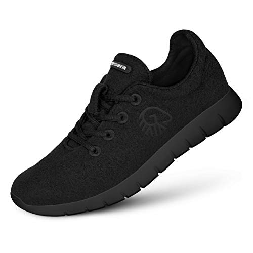 Preisvergleich Produktbild Giesswein Woll-Sneaker Merino Runners Women 39, Schwarz