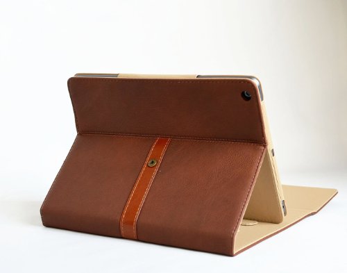 inShang Hülle für Apple iPad 2 iPad 3 iPad 4, Edles PU Leder Tasche Hülle Skins Etui Schutzhülle Ständer Smart Case Cover für Tablet iPad, Super Automatische Einschlaf-/Aufwach funktion, elegant Belt + buckle design + inShang Logo hochwertigen Stylus Eingabestift Stift - 3