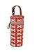 Pink Lining Yummy Mummy Insulated Bottle Holder - Cream Bows on Red
