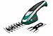 Produktbild Bosch Isio Set Akku-Grasschere + Grasscherenblatt + Strauchscherenmesser + Ladegerät (3,6 V, 8 cm Messerbreite)