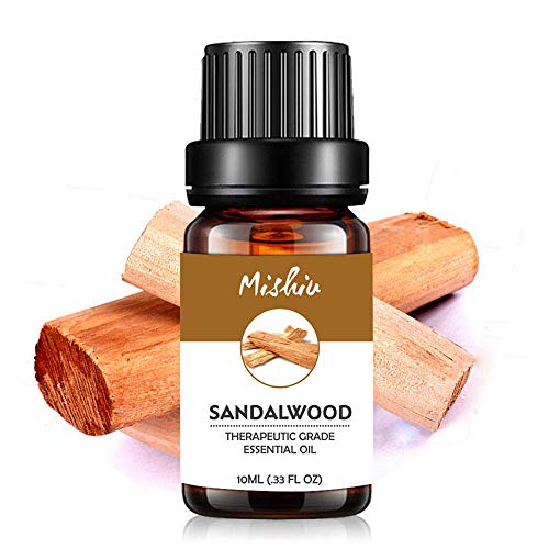 Preisvergleich Produktbild KOBWA ätherisches Lavendelöl, 100% Reine Pflanzenextrakte, natürliche Inhaltsstoffe, Aromatherapie, ätherische Öle, für SPA, Massage, Parfüm, Mischung, Reinigung, Lufterfrischung Sandalwood