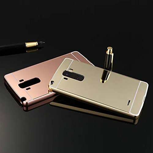 LG G4 Stylus LS770 Mirror Case Casefashion Ultra Fino Lujo Aluminio Metal Bumper Funda Dura Cubierta Protecci n Cover para LG G4 Stylus LS770 - Oro de Rose reviews LG G4 Stylus LS770 Mirror Case Casefashion Ultra Fino Lujo Aluminio Metal Bumper Funda Dura Cubierta Protecci n Cover para LG G4 Stylus LS770 - Oro de Rose