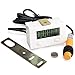 Produktbild Geree LCD Digital Handzähler 0-99999 Digit Vorwärts Digital Panel Gauge 5 Ziffern stoßfest elektronisch Punch Zähler Tester totalizer mit magnetischer Induktion Schalter, LCD Display