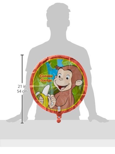 Imagen 1 de Curious George Foil Balloon