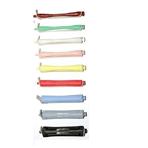 x12 DMI Brand Professional Deluxe Perm Rods Pink Size 7mm Hairdressing Curling