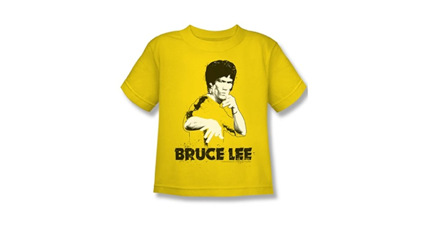 bruce lee shirt yellow