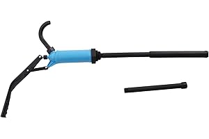 ‎FUTCHOY Fasspumpe Handpumpe Fass PUMP Kunststoff Hebel Wirkende Trommel Handpumpe Fasspumpe PP Manuelle Trommel Barrel Pumpe Fasspumpe Blau PP Auslauf