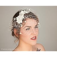 Braut Fascinator Schleier