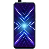 HONOR 9X Phantom Blue - Smartphone Bundle (6,59 Zoll Display, 128 + 4 GB) + 48MP AI Triple-Kamera + 16MP Pop-up Frontkamera + gratis HONOR Classic Earphones [Exklusiv bei Amazon] – Deutsche Version