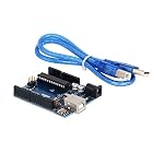 Drmus UNO R3 ATmega328P Board with USB Cable for Arduino UNO R3 Mega 2560 Nano Robot