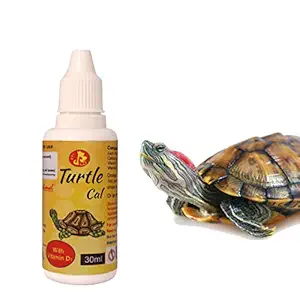 Pet Care International (PCI) Turtle Cal Drop for Strong Shell & Provide Essential Calcium and Vitamins D3 to Turtle for Better Healthy Healthcare (30ml)