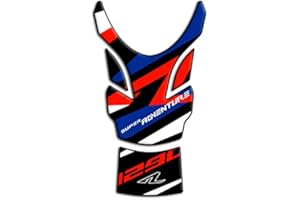 AZGRAPHISHOP Tankpad aus Harz, 3D, kompatibel mit KTM 1290 Super Adventure R 2021 GP-731