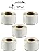 Price comparison product image forBubprint 5 x rolls Etiketten kompatibel für Dymo 99010 S0722370 89x28mm, White